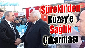 AK Partili Sürekli’den Kuzey’e sağlık çıkarması