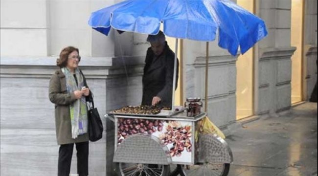 Behzat Uygur kestaneci oldu