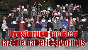 Uyuşturucu tacirleri lazerle haberleşiyormuş