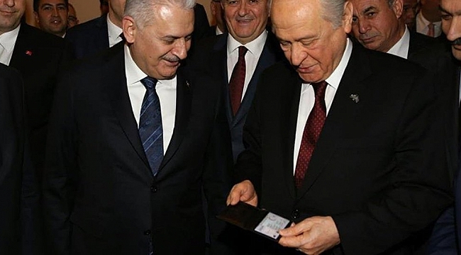 Başbakan Yıldırım'dan MHP lideri Bahçeli'ye jest