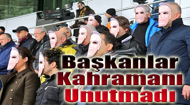 Başkanlar’dan ‘Kahraman’ı maskeli anma: Hepimiz Fethi Sekiniz!