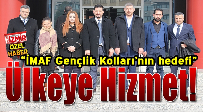 İMAF Gençliğinin amacı ülkeye hizmet!