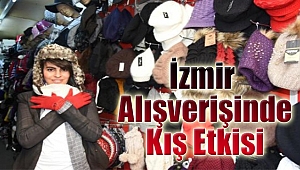 İzmir alışverişinde kış etkisi