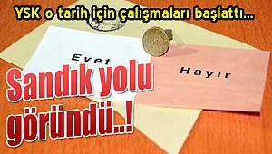 Sandık yolu göründü; YSK o tarihe hazırlanıyor!