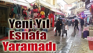 Yeni yıl esnafa uğramadı