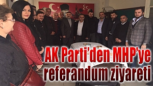 AK Parti’den MHP’ye referandum ziyareti