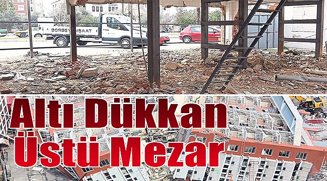 Altı dükkan üstü mezar