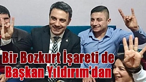 Bir bozkurt işareti de AK Parti Konak’ın Başkanı’ndan!