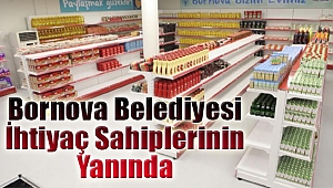 Bornova Belediyesi ihtiyaç sahiplerinin yanında