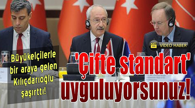 Büyükelçilerle görüşen Kılıçdaroğlu şaşırttı