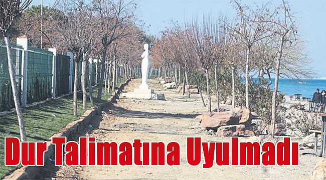 ‘Dur’ talimatına uyulmadı