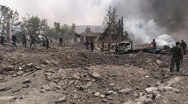 El Bab'da bombalı saldırı: Çoğu sivil 60 ölü