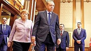 Erdoğan-Merkel zirvesinde havayı geren iki kelime!