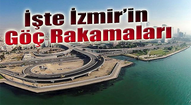 İşte İzmir'in göç rakamları