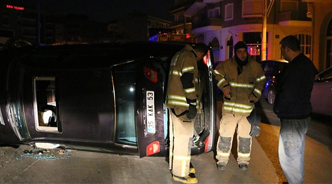 İzmir'de feci kaza! 4 araca çarptı: 2 yaralı