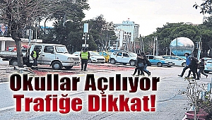 Okullar açılıyor Trafiğe dikkat!