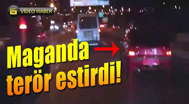 Trafik magandası ortalığı birbirine kattı