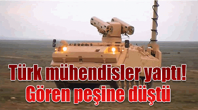 Türk mühendisler yaptı! Gören peşine düştü