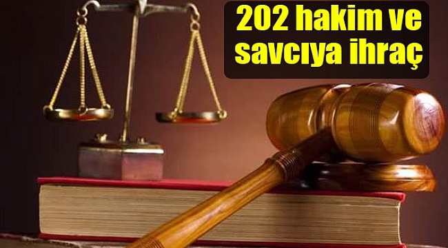 202 hakim ve savcıya ihraç