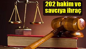 202 hakim ve savcıya ihraç