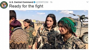 ABD Ordusu'ndan tepki çeken YPG tweetleri!