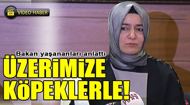 Bakan Kaya dün geceki kabusu anlattı! Üstümüze köpeklerle...