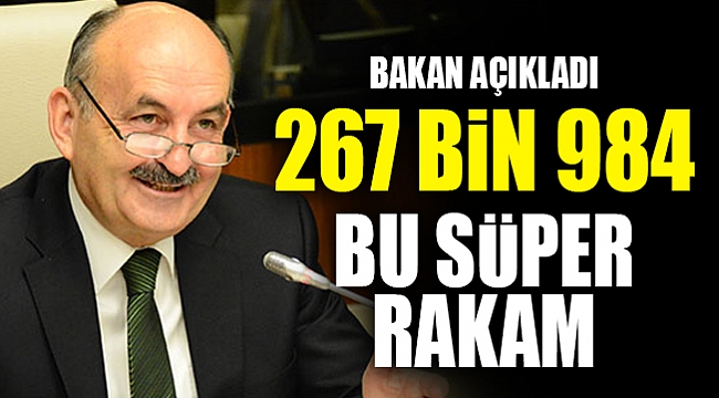 Bakan Müezzinoğlu : 2 ayda istihdam edilen kişi sayısı 267 bin 984