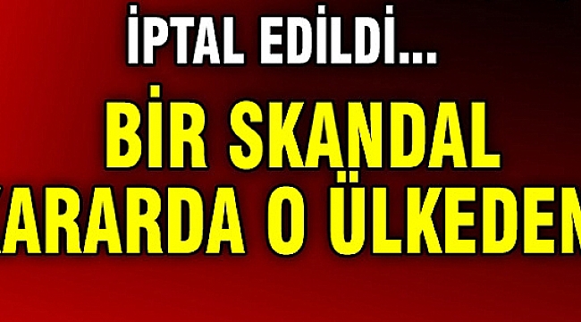 Belçika'dan skandal karar!