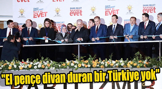 "El pençe divan duran bir Türkiye yok"