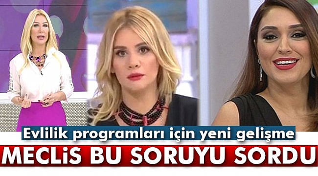 Evlilik programları için yeni gelişme: 'Kaç kişi evlendi kaç kişi boşandı'