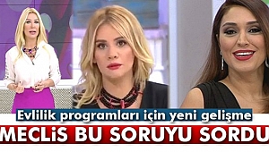 Evlilik programları için yeni gelişme: 'Kaç kişi evlendi kaç kişi boşandı'