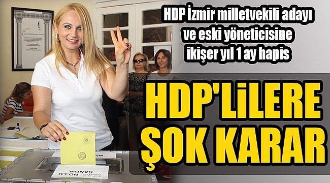 HDP'lilere şok karar