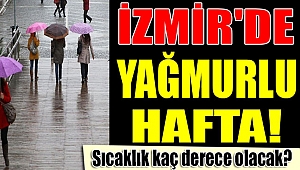 İşte İzmir'in 5 günlük hava durumu