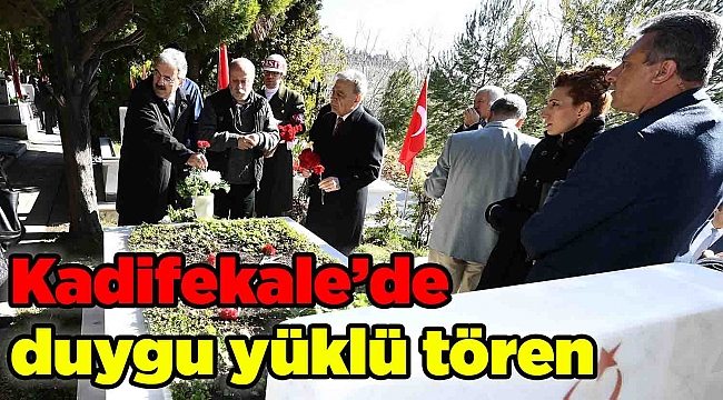 Kadifekale'de duygu yüklü tören