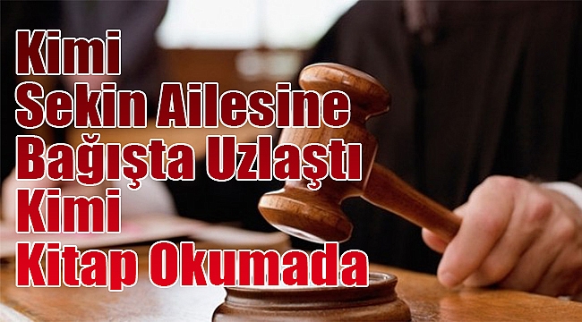 Kimi Sekin ailesine bağışta uzlaştı kimi de kitap okumada!