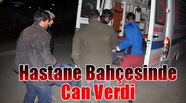 Uyuşturucu Alan Evsiz, Hastane Bahçesinde Can Verdi