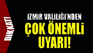 Vali Ayyıldız'dan önemli uyarı