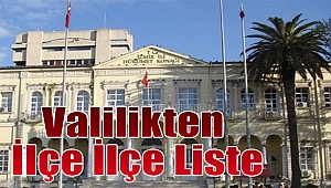 Valilikten ilçe ilçe liste: İzmir'in yürüyüş ve miting alanları!