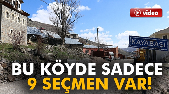 9 seçmenli köy!