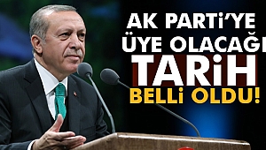 Erdoğan AK Parti'ye ne zaman üye olacak?