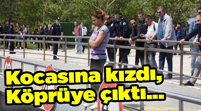 İzmir'de intihar mesaisi: Kocasına kızdı...