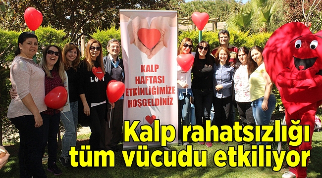 Kalp rahatsızlığı tüm vücudu etkiliyor