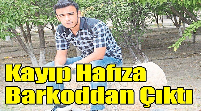 Kayıp hafıza barkoddan çıktı