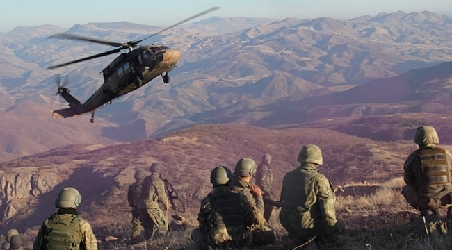 Türk Silahlı Kuvvetleri 112 teröristin etkisiz hale getirildiğini açıkladı