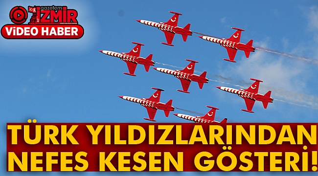 Türk Yıldızlarından nefes kesen gösteri