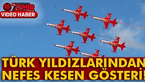 Türk Yıldızlarından nefes kesen gösteri