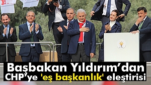 Yıldırım’dan CHP’ye 'eş başkanlık' eleştirisi