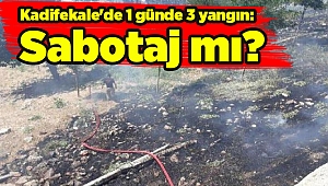 Kadifekale'de 1 günde 3 yangın: Sabotaj mı?