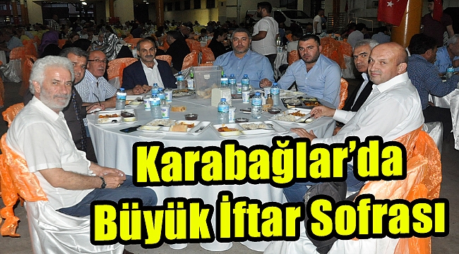 Karabağlar’da büyük iftar Sofrası