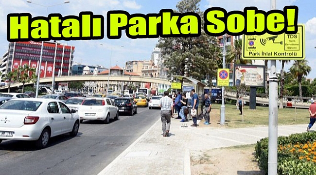 Montaj başladı: İzmir'de hatalı parka sobe!